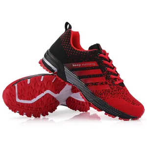 Men's Running Shoes Plus Size 47 Breathable Man Sports Sneakers Lace Up Comfort Casual Walking Shoes Athletic Training Footwear