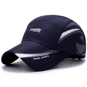 Men's Quick Dry Waterproof Sport Duck Tongue Sun Hat Outdoor Space Baseball Cap